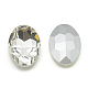 Cabujones de cristal con rhinestone RGLA-T080-13x18mm-01-2