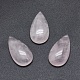 Cabochons de quartz rose naturel G-P384-M09-1
