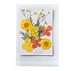 Flores secas prensadas, para celular, marco de la foto, scrapbooking diy y resina art decoraciones florales, 120x85x0.3mm