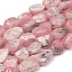 Chapelets de perles en rhodochrosite naturelle X-G-L493-36A-1