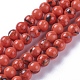 Fili di perle sintetiche turchesi e conchiglie montate G-F623-01-6mm-1