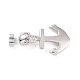 304 Stainless Steel Hook Clasps STAS-G071-53P-3