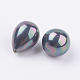 Perla de concha perlas medio perforadas BSHE-G017-13x10mm-02-2