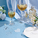 Kit fai da te per realizzare ciondoli per bicchieri di vino vuoti DIY-FG0004-59A-5