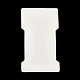 長方形の女の子のプリント紙ヘアクリップディスプレイカード  ヘアクリップ収納用ジュエリーディスプレイカード  キャメル  11.5x6.6x0.05cm  穴：24x8.5mm CDIS-M007-03A-2