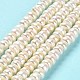 Natural Cultured Freshwater Pearl Beads Strands PEAR-J007-01-2