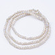Chapelets de perles en verre électroplaqué EGLA-P018-2mm-FR-A01-2