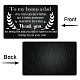 Rectangle 201 Stainless Steel Custom Blank Thermal Transfer Wallet Card DIY-WH0252-004-4