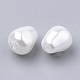 Perles d'imitation en plastique écologique X-MACR-T013-09-2