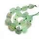 Raw Rough Natural Fluorite Nuggets Bead Strands G-L176-02-2
