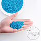 Ornaland 8/0 Baking Paint Glass Seed Beads SEED-OL0002-09-3mm-08-3