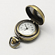 Alliage de zinc cru têtes de montres à quartz strass WACH-R008-12-3