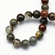 Natural African Bloodstone Beads Strands G-S184-4mm-2