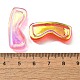 Cabochons en résine avec placage UV&nbsp;RESI-H035-01A-3