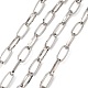 Iron Paperclip Chains CH-R026-19x8mm-P-1