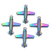 Colgantes de aleación de color arcoíris PALLOY-N156-192-NR