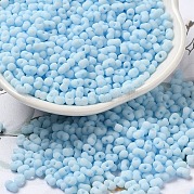 Стеклянный матовый бисер SEED-K009-05B-09