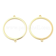 Brass Connector Charms KK-L208-40G