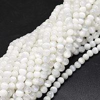 Natürliche Selenitperlenstränge&nbsp;G-O201A-02A