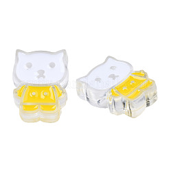 Perle di smalto acrilico trasparente&nbsp;TACR-N012-005