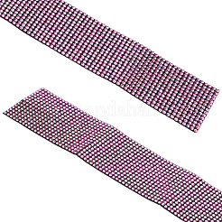 2 Stück rutschfeste Autotüraufkleber aus Harz-Strasskleber&nbsp;AJEW-GF0013-31A