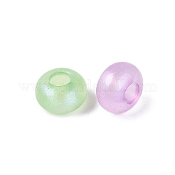Transparentem Acryl europäischen Perlen&nbsp;OACR-Q200-17