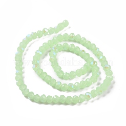 Стеклянные бусины с гальваническим покрытием &nbsp;EGLA-A034-J6mm-L04