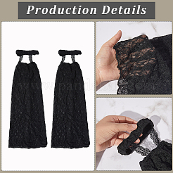 Рукава из поликоттона&nbsp;AJEW-WH20064-17B