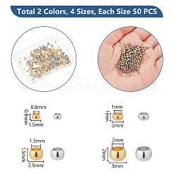Распорные бусины из нержавеющей стали 304&nbsp;STAS-UN0013-20
