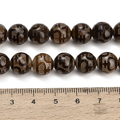 Chapelets de perles de style tibétain&nbsp;GG-CBA4812-B06-10MM