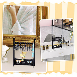 Вешалка для сережек из непрозрачного акрила&nbsp;EDIS-WH0029-33A