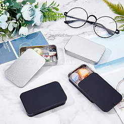 8 шт. 2-цветная жестяная коробка со слайд-крышкой&nbsp;CON-OC0001-35