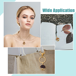 32 шт. 8 цвета подвески из сплава в тибетском стиле&nbsp;PALLOY-FH00018