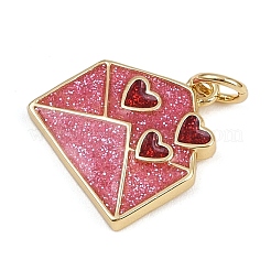 Латунь эмаль подвески&nbsp;KK-B150-01G-02