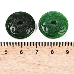 Натуральные бирманские нефритовые бусины&nbsp;G-D364-05