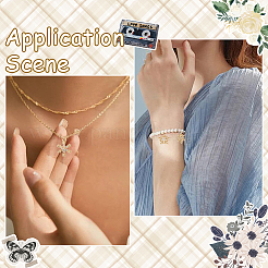 16 шт. 4 стиля латунных микрофианитовых подвесок&nbsp;KK-SC0006-98