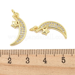 Покрытие стойки латунь микропаве прозрачные подвески из кубического циркония&nbsp;KK-Q814-10G