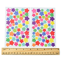 4 пакетик бумажных наклеек с рисунком в виде звезд&nbsp;AJEW-FS0001-16