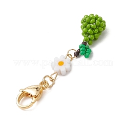 Decorazioni pendenti con frutti in perline di vetro&nbsp;HJEW-MZ00153