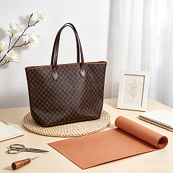 Rouleau de doublure artisanale en cuir mélangé pour sacs et pochettes&nbsp;AJEW-WH0643-143B