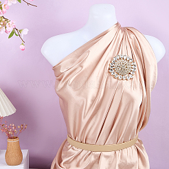 Aplique de rhinestone de latón&nbsp;DIY-FG0009-88A