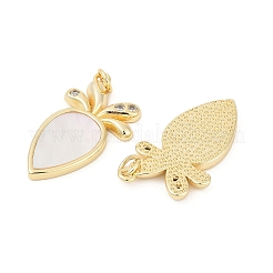 Латунные микро проложить кубического циркония подвески&nbsp;KK-U058-32G