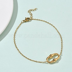 Овальные подвески из нержавеющей стали 304&nbsp;SJEW-C009-01G