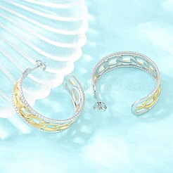 Boucles d'oreilles demi-créoles&nbsp;SA-CBA45D5-33GP