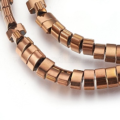 Chapelets de perles en hématite synthétique sans magnétique&nbsp;G-I208-16