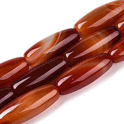 Нити бусин из натурального агата&nbsp;G-T138-230E