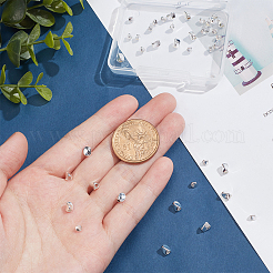 40шт 2 стиля латунная бусина&nbsp;KK-NB0003-47S