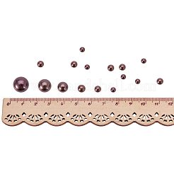 1box abs пластмассовые имитационные жемчужные купольные кабошоны&nbsp;SACR-PH0001-46