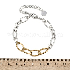 Браслеты-цепочки из нержавеющей стали 304 для женщин&nbsp;BJEW-K291-02GP