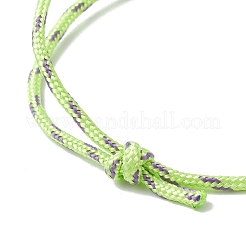 Регулируемые браслеты из полиэстера и спандекса для мужчин и женщин&nbsp;BJEW-JB12092-03